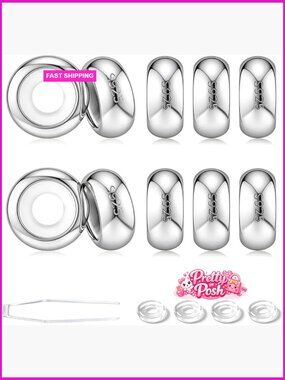 925 Sterling Silver Spacer Beads for Charm Bracelets and Necklaces